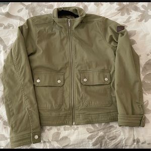 NWT Women’s Hollister Green Bomber Jacket